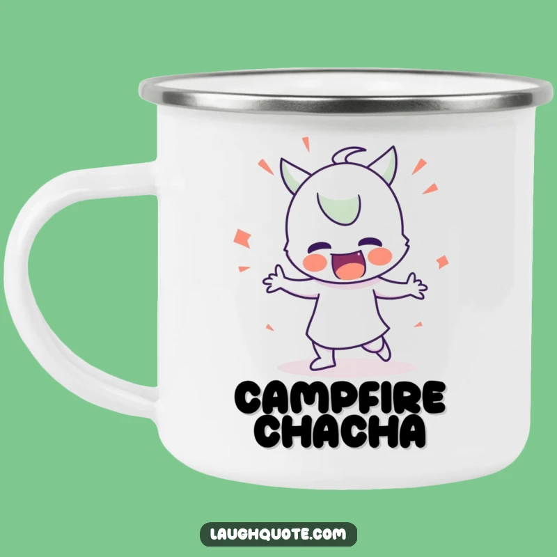 Funny Silly Dance Camping Mug: Exaggerated Moves Drinkware, Adventure Laughs, Perfect Funny Gift