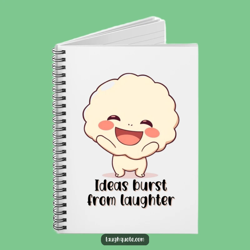Funny Laugh Bubble Notebook: Capture Ideas with Joyful Character