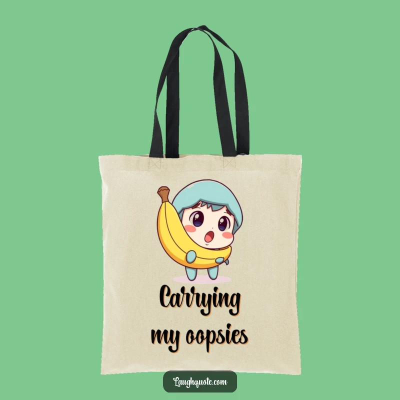 Funny Banana Peel Tote Bag: Carry Your Humor and Essentials